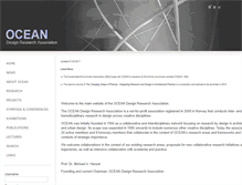 Tablet Screenshot of ocean-designresearch.net